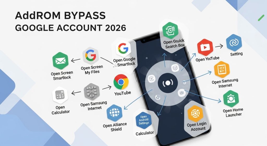AddROM BYPASS GOOGLE ACCOUNT 2026